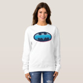 Batman | Roze en blauw symbool Trui (Voorkant volledig)