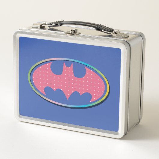 Batman | Roze poladot Logo (Voorkant)