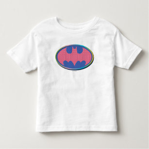 Batman   Roze poladot Logo Kinder Shirts