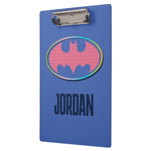 Batman | Roze poladot Logo Klembord (Links)