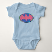 Batman | Roze poladot Logo Romper (Voorkant)