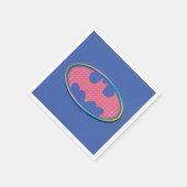 Batman | Roze poladot Logo Servet (Hoek)