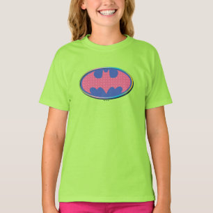 Batman Roze poladot Logo T-shirt