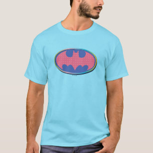 Batman   Roze poladot Logo T-shirt