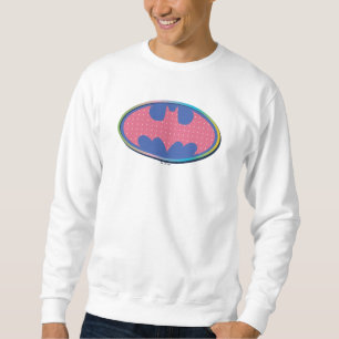Batman Roze poladot Logo Trui