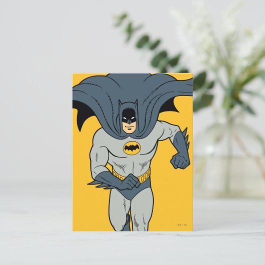 Batman Running Briefkaart (Staand voorkant)