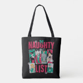 Batman | Santa Naughty Lijst van Villains Tote Bag (Achterkant)