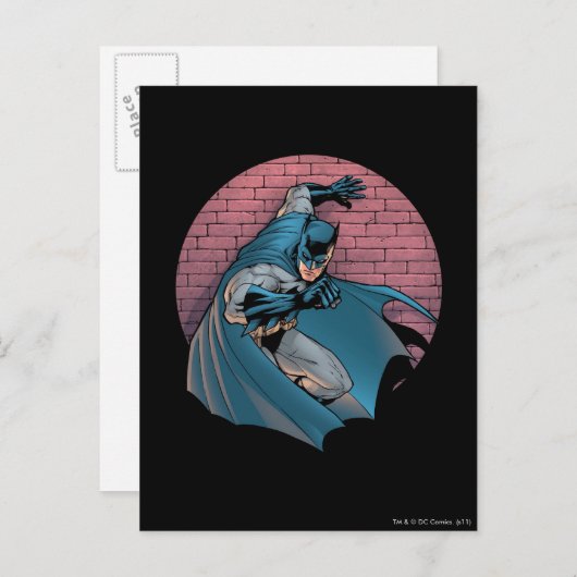 Batman Scenes - Brick Wall Briefkaart (Voorkant / Achterkant)