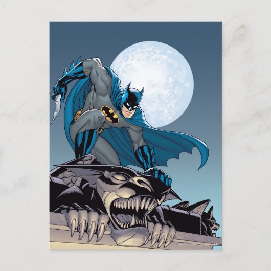 Batman Scenes - Gargoyle Briefkaart (Voorkant)