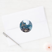 Batman Scenes - Gargoyle Ronde Sticker (Envelop)