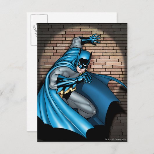 Batman-scènes - in de schijnwerpers briefkaart (Voorkant / Achterkant)