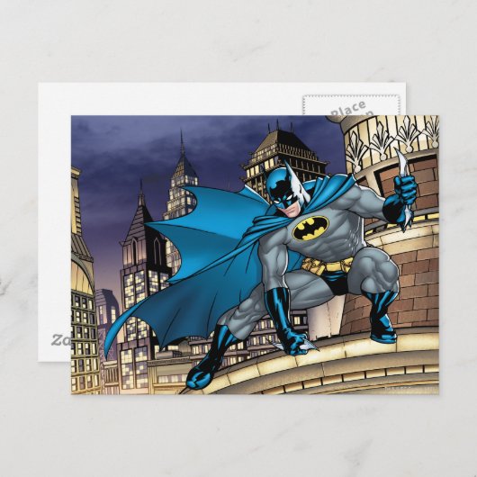 Batman Scenes - Tower Briefkaart (Voorkant / Achterkant)
