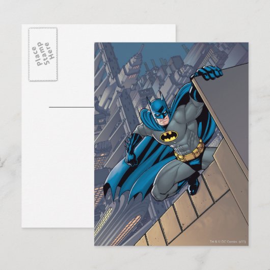 Batman-scènes - van rand hangen briefkaart (Voorkant / Achterkant)