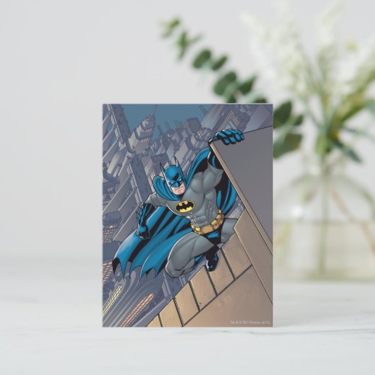 Batman-scènes - van rand hangen briefkaart (Staand voorkant)