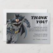 Batman | Schoolbord Gefeliciteerd Bedankkaart (Voorkant)
