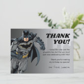 Batman | Schoolbord Gefeliciteerd Bedankkaart (Staand voorkant)