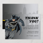 Batman | Schoolbord Gefeliciteerd Bedankkaart (Voorkant / Achterkant)