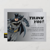 Batman | Schoolbord Gefeliciteerd Bedankt Briefkaart (Voorkant / Achterkant)
