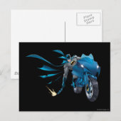 Batman schudt de grond af briefkaart (Voorkant / Achterkant)