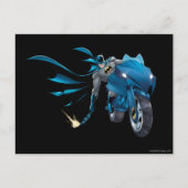 Batman schudt de grond af briefkaart (Voorkant)