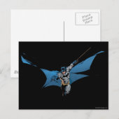 Batman springt met touw briefkaart (Voorkant / Achterkant)