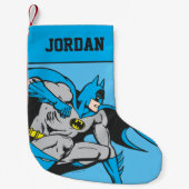 Batman Squats 2 Kleine Kerstsok (Voorkant)