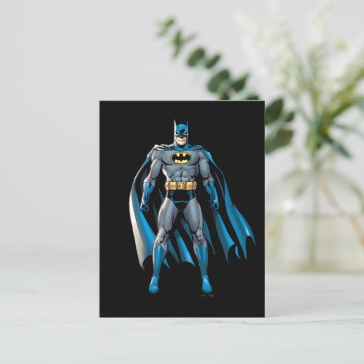 Batman staat op briefkaart (Staand voorkant)