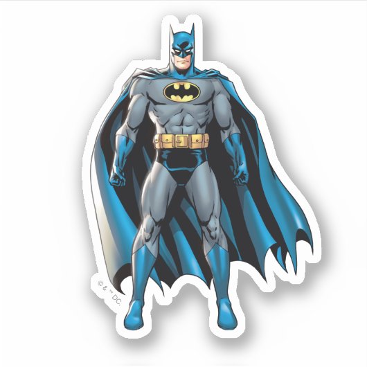 Batman staat op sticker (Voorkant)