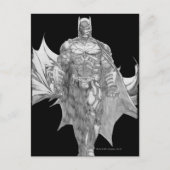 Batman Standing Drawing Briefkaart (Voorkant)