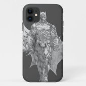Batman Standing Drawing Case-Mate iPhone Case (Achterkant)