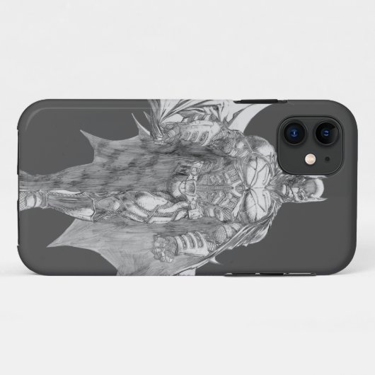 Batman Standing Drawing Case-Mate iPhone Case (Achterkant (horizontaal))