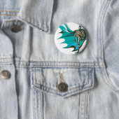 Batman Standing Ronde Button 5,7 Cm (In situ)