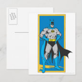 Batman Stands 2 Briefkaart (Voorkant / Achterkant)