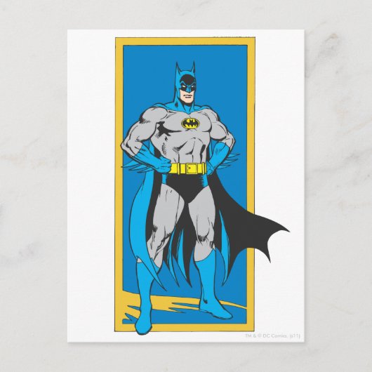 Batman Stands 2 Briefkaart (Voorkant)