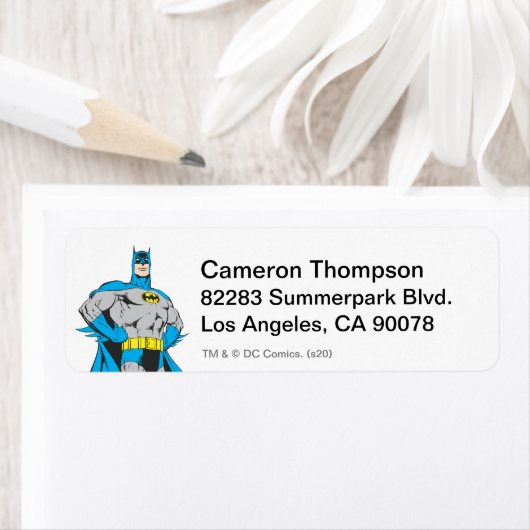 Batman Stands Etiket (Insitu)