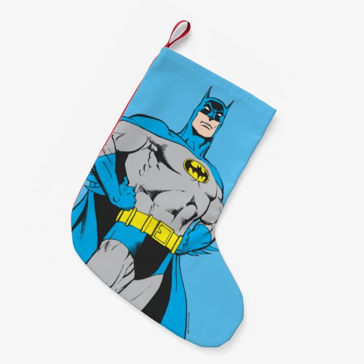 Batman Stands Kleine Kerstsok (Voorkant (Hangend))
