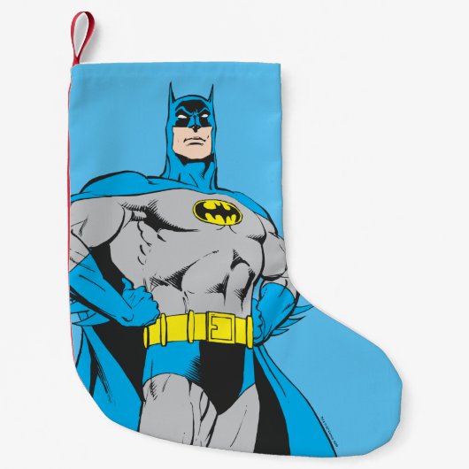 Batman Stands Kleine Kerstsok (Voorkant)