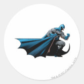 Batman sterk rechts ronde sticker (Voorkant)