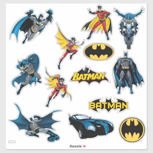 Batman Sticker set (Vel)