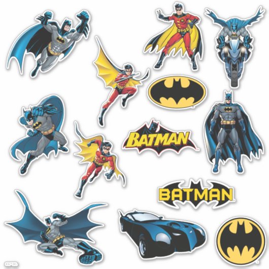 Batman Sticker set (Voorkant)