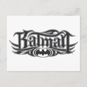 Batman   Stijlvol Logo Briefkaart