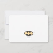 Batman Super Hero Baby shower Hartelijk dank Kaart (Achterkant)