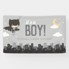 Batman Super Hero Baby shower Spandoek