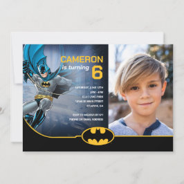 Batman Super Hero Birthday - Foto Kaart