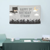 Batman Super Hero First Birthday Banner (Beurs)