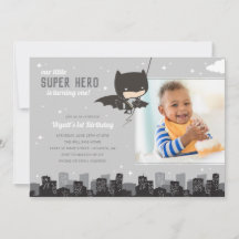 Batman Super Hero First Birthday - Foto