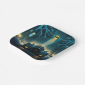 Batman Super Hero Verjaardagspapier Borden Papieren Bordje (Gebogen)