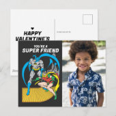Batman Super Vriend | VALENTIJNSDAG Briefkaart (Voorkant / Achterkant)