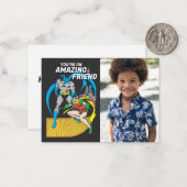 Batman Super Vriend | VALENTIJNSDAG Notitiekaartje (Voorkant / Achterkant in situ)