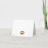 Batman Superheld Verjaardag Bedankkaart (Achterkant)